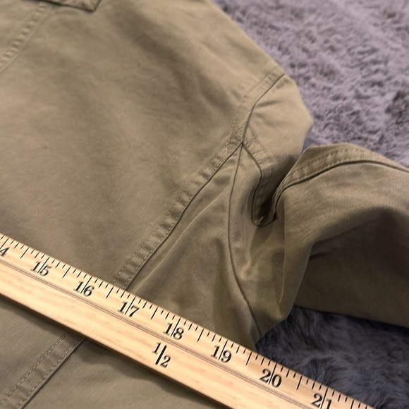 UNTUCKit Womens Military Jacket medium Green Olivio field outdoors Cotton - Picture 11 of 13